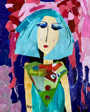 Paper lady by Anita Gutkin (2025)