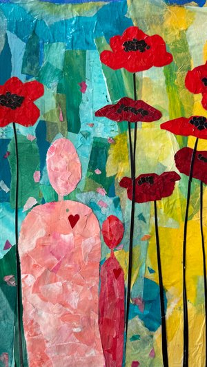 Amongst the poppys by Anita Gutkin (2026)