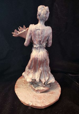 Flower Girl - Back view by lisa toohey