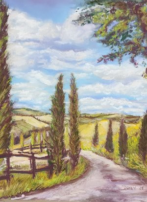 Pienza- Travel each road by lisa toohey (2025)