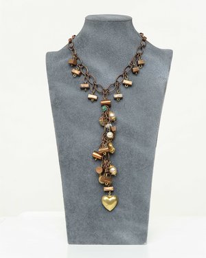 Copper Lariat by merle weismer