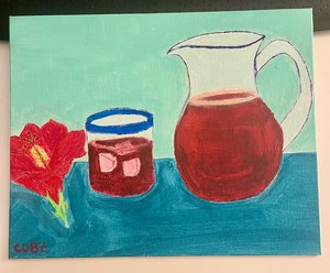 Agua de Jamaica by Cindy Zamudio