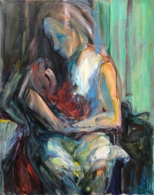 Young Mother by Cena Pohl Crane (2024)