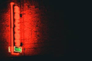 Rocco's Tavern Neon Sign by Jack The Wolfman (2025)