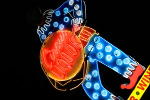 Circus Liquors Neon Sign by Jack The Wolfman (2025)