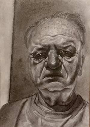 Old Man Study by Lindsay Lomibao (2026)