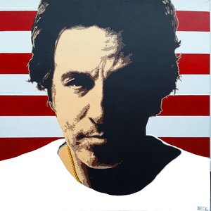 Bruce Springsteen 12X12 Nimbus by Brenton Beck