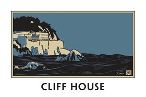 Cliff House by Zina Deretsky