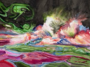 Climate Change-#1 by Barbara Lubanski-Wenger (2024)
