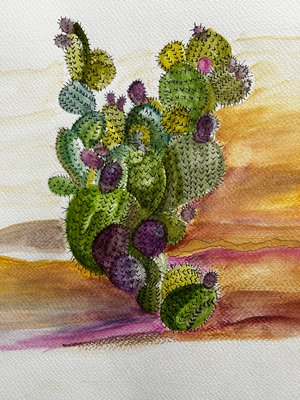 Desert beauty by Georgette Arison