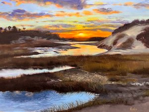 Ptown Sunset  by Kalo Katharine Maloney (2025)