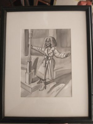 Raincoat and Sunglasses by Gerry Stankiewicz