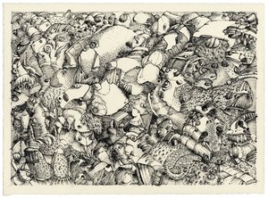 meditation drawing 61.2 by bill jehle (2008)