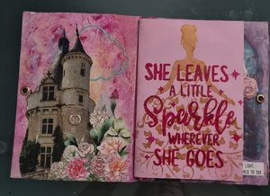 She leaves a little  sparkle  by Lyn P