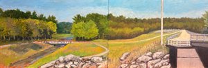West Hill Bike Path by George Hancin