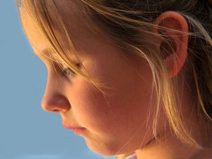 Pensive Child by Barry Heimlich (2022)