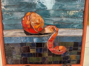 Still Life of a Peeling Orange by yolanda bergman