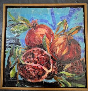 Pomegranites in Glass by yolanda bergman (2026)