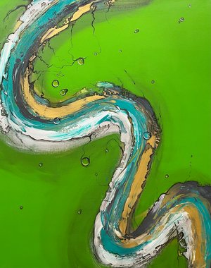 Sinuous Green  by Greta Stockebrand (2025)