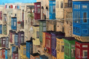 Valletta Balconies by Alex Vassallo (2024)