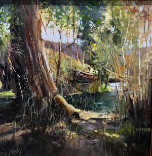 Creekside by Cynthia Dybsky