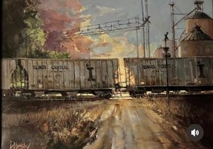 Illinois Central Railway by Cynthia Dybsky (2026)