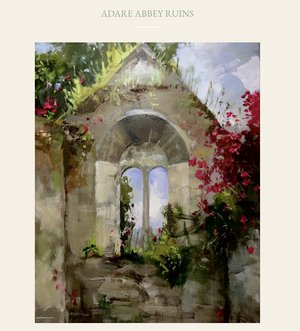 Abbey Ruins in Adare by Cynthia Dybsky