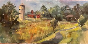 Peck Farm  by Cynthia Dybsky