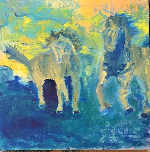 Morning run by Bonnie Burke