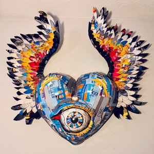 The Watchful Heart (Colorized) by Keith Burruss