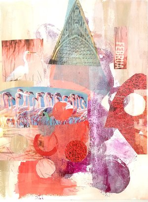 Flamingo Delight by Judy Fox (2024)