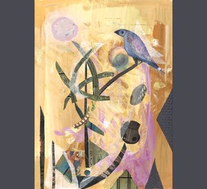 Bird Contemplating by Judy Fox (2024)