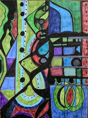 Stained Glass by Judy Fox (2026)