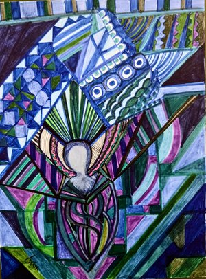 Woman Enveloped by Judy Fox (2025)