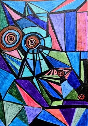 Ecstatic Geometry by Judy Fox (2024)