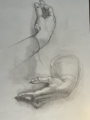 drawing hands by Don Foy (2025)