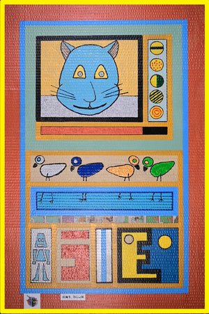 cat blue by Joe Harper (2025)