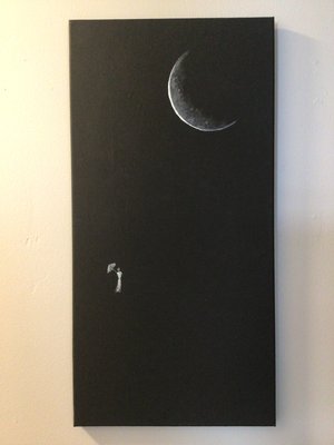 The Girl and The Crescent Moon  by Daniel Mckay (2026)