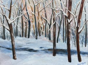 Cool woods  by Sylvia Ryder