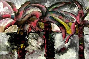 Red Palms by Eileen Katz (2010)
