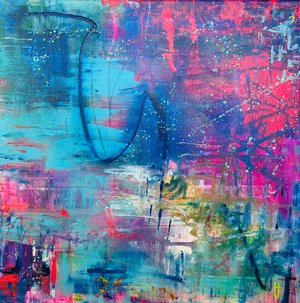 Heather_Johnston_citypulse_acryliconcanvas by Heather Johnston