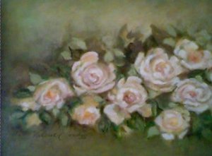 White Roses by Valerie Shannon (2020)