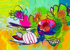 Garden- Flowers and Plants of  America by Alberto Riera (2026)