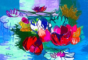 Garden- Flowers and Plants of  America by Alberto Riera (2026)