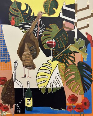 Just a couple of turkeys by Devona Martin