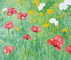 Red Poppies by Hugh Rogovy (2025)