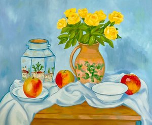 Yellow Roses Setting by Hugh Rogovy (2025)