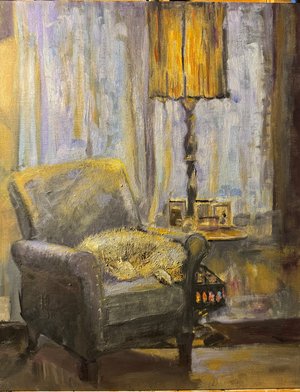 South Philly Interior at Dusk by Jessica Sinagra (2026)