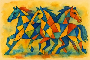 Equine Abstracta by Lea Nichols (November 2025)