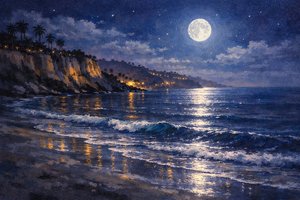 Moonlit Reflections by Lea Nichols (June 2026)